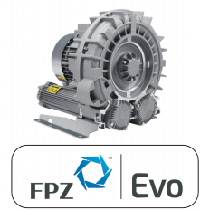 Double Stage Double Impeller Sidechannel Blower SCL e08TD, IE3 - 3 Phase Motor, 7,5-9 kW Double Stage Double Impeller Sidechannel Blower SCL e08TD, IE3 - 3 Phase Motor, 7,5-9 kW