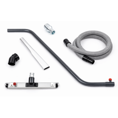 ACCESSORY KIT D50 DRY
SL.0014.0000 - 2 Hose cuffs PVC
TA.0003.0000 - 3m PVC hose
SL.0158.0020 - 1 80/50 Reduction
SL.0137.0000 - 1 PVC brush
SL.0170.7016 - 1 Double bend
TA.0023.0000 - 1 Flat nozzle mm500
TA.0141.0000 - 1 Wheeled floor brush