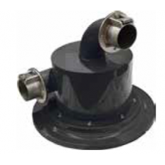 Pokrywa do zbiornika preseparatora z cyklonem śr.560, wlot ssący 80 mm