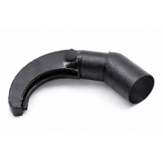 ROUND BRUSH FOR OVERHEAD CLEANING WITH RUBBER CONNECTOR (100mm), o40 mm