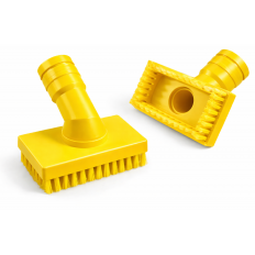 FDA APPROVED, AUTOCLAVALBE, RECTANGULAR SHAPED BRUSH 160x90mm, o50 mm, YELLOW