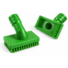 FDA APPROVED, AUTOCLAVALBE, RECTANGULAR SHAPED BRUSH 160x90mm, o40 mm, GREEN