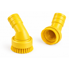 FDA APPROVED, AUTOCLAVALBE, ROUND BRUSH 160x90mm, o40 mm, YELLOW