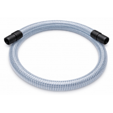 POLYURETHANE HOSE WITH COPPER SPIRAL - reinforced flexible hose for suction of liquids and abrasive materials, lenght 10 m, inlet/outlet - 50 mm. Hose and hose cuffs included.