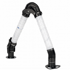 Przegubowe ramię odciągowe (1000 mm) z okapem odciągowym 250 mm, śr. 50 mm, do mod. M245