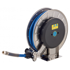 Hose reel with hose 3/8" 1SC Hydro Blue 20 m - Inlet 3/8" F - Outlet 3/8" M