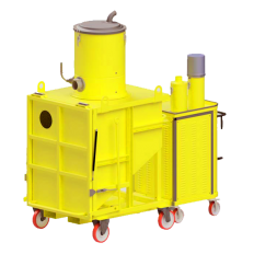 VS 1000 T110 - odkurzacz przemysłowy do ciężkich zastosowań, do gromadzenia ogromnych ilości odpadów