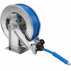 Hose reel with hose 3/8" 1SC Hydro Blue L= 15 m - In. 3/8" F - Out. 3/8" M