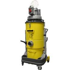 M450S ECO 1/3D – odkurzacz przemysłowy z certyfikatem ATEX do strefy 20 wewnętrznej oraz 22 zewnętrznej, zbiornik 60 l.
