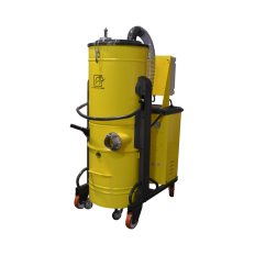 TS75 AIRFLOW PNEUMATIC - trójfazowy odkurzacz przemysłowy do zbierania pyłów i materiałów suchych